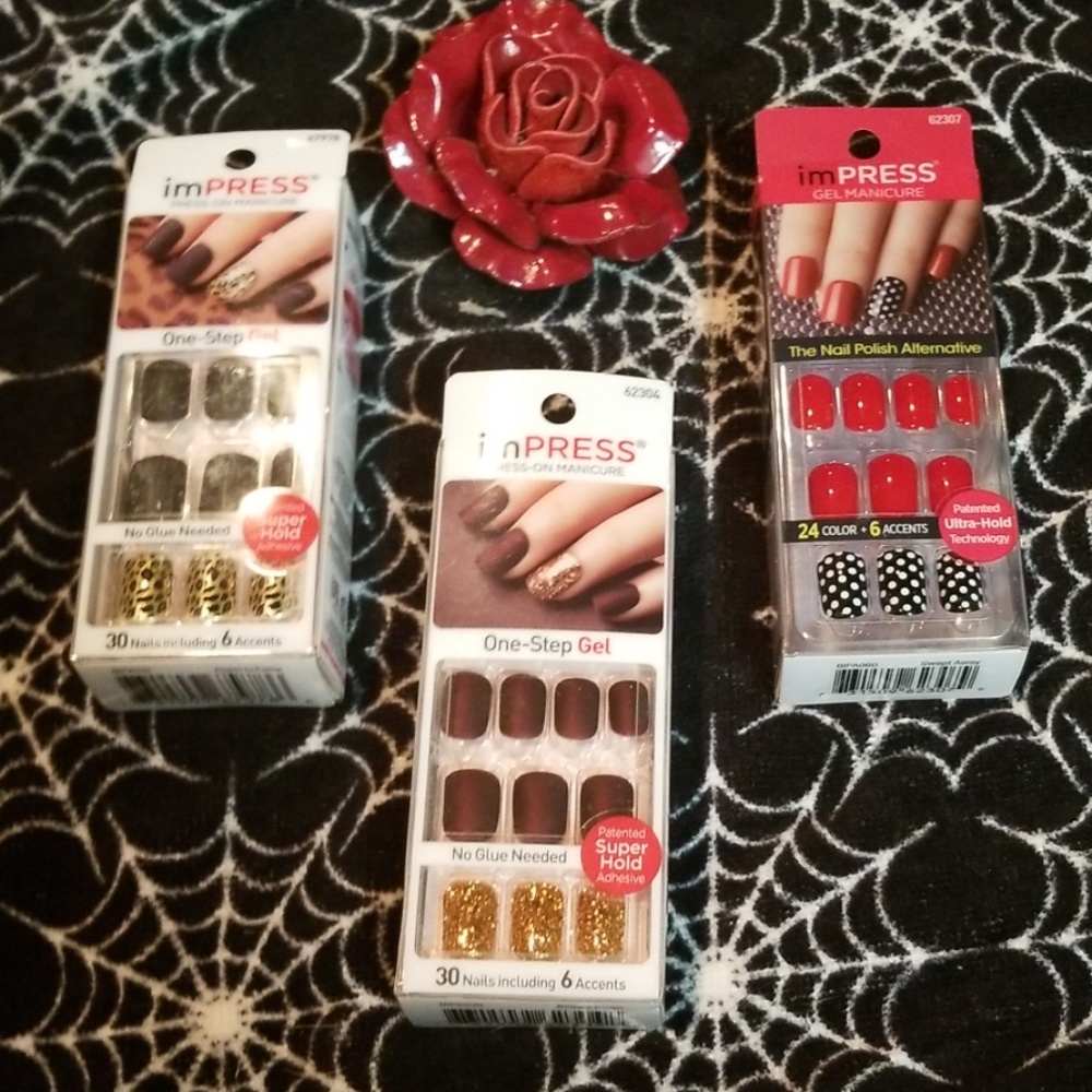 4 manicure gel 4 kits 💅
